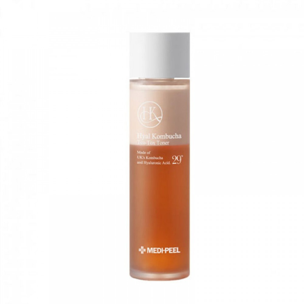 Тонер з комбучею та гіалуроновою кислотою Medi-Peel Hyal Kombucha Tea-Tox Toner 150 мл