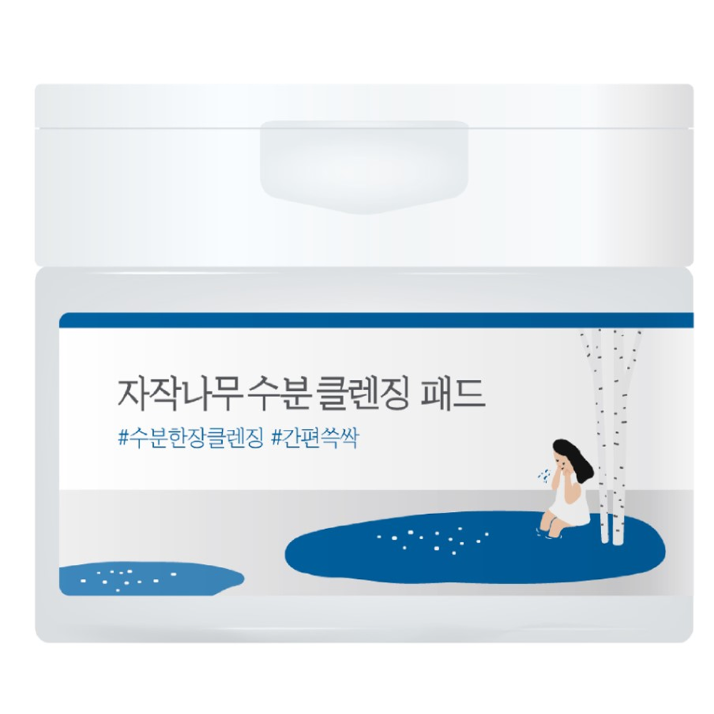 Освіжаючі тонер-педи з березовим соком Round Lab Birch
 Juice Cleansing Pad 60 шт