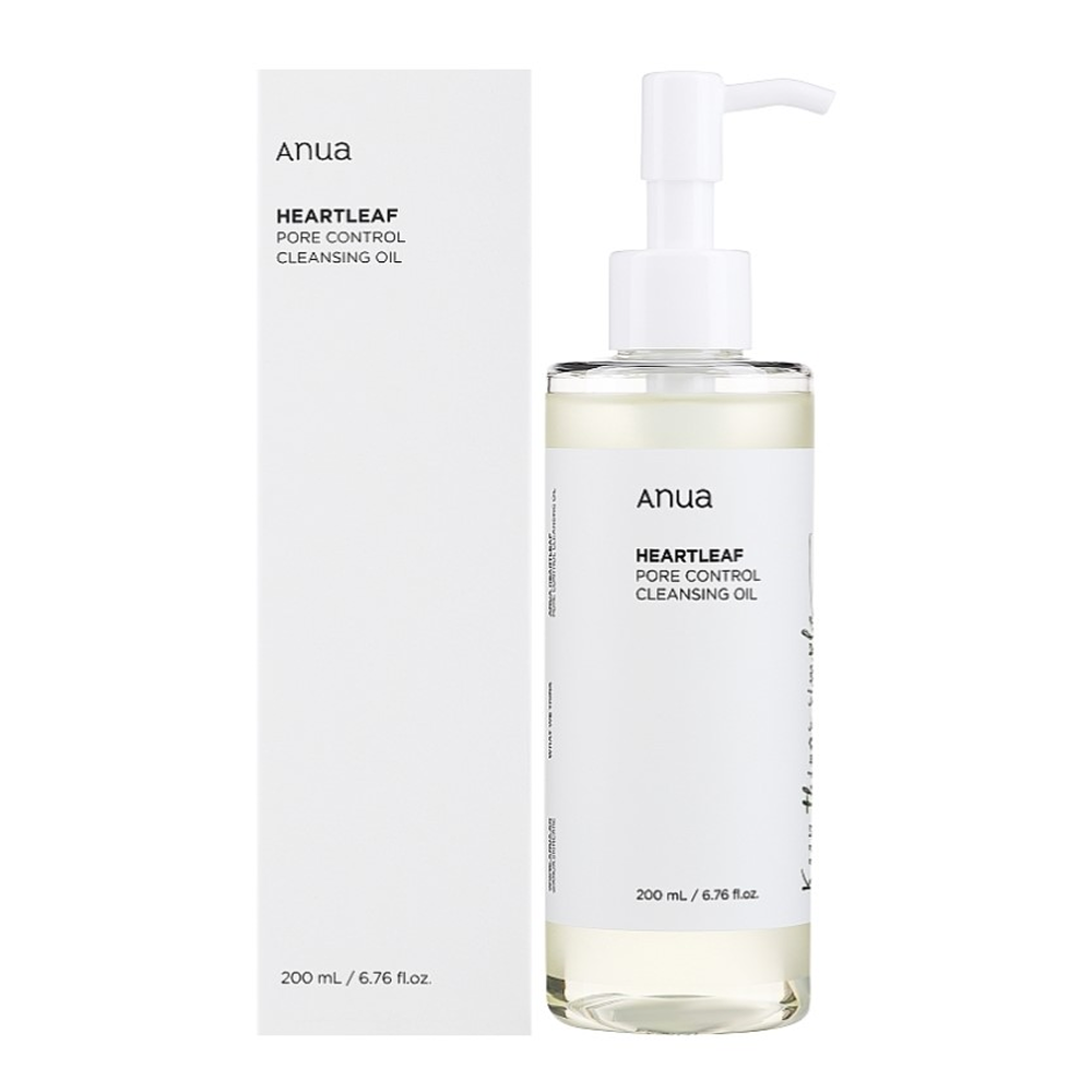 Гідрофільна олія для глибокого очищення шкіри Anua Heartleaf Pore Control Cleansing Oil 200 мл