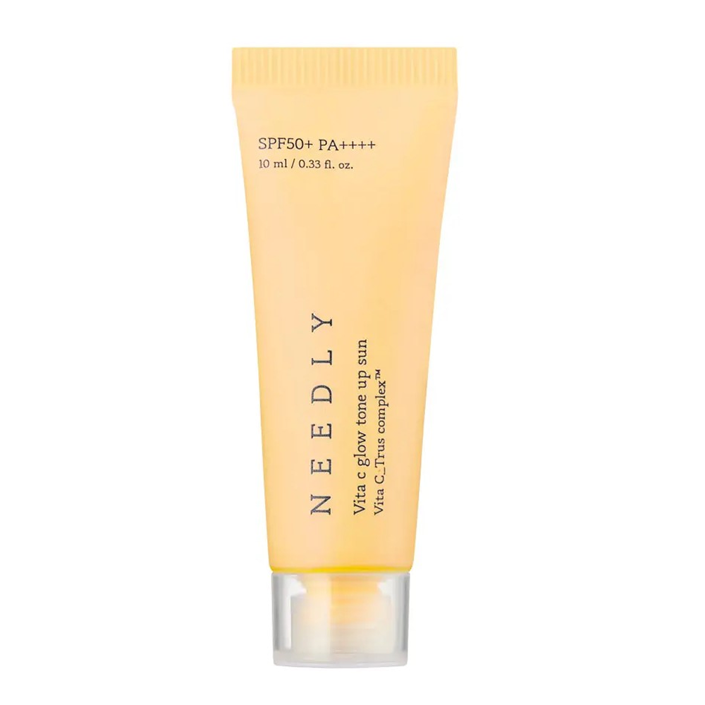 Сонцезахисний крем з ефектом освітлення та сяйва 
Needly Vita C Glow Tone Up Sun SPF 50+ PA++++ 50 мл