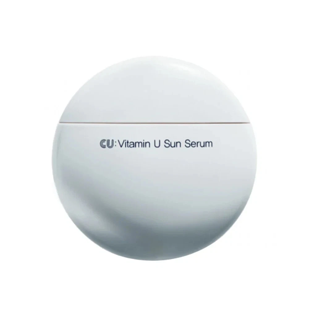 Сонцезахисний серум з вітаміном U та вітаміном B12
 Cuskin Vitamin U Sun Serum SPF 50+ PA++++ 50 мл