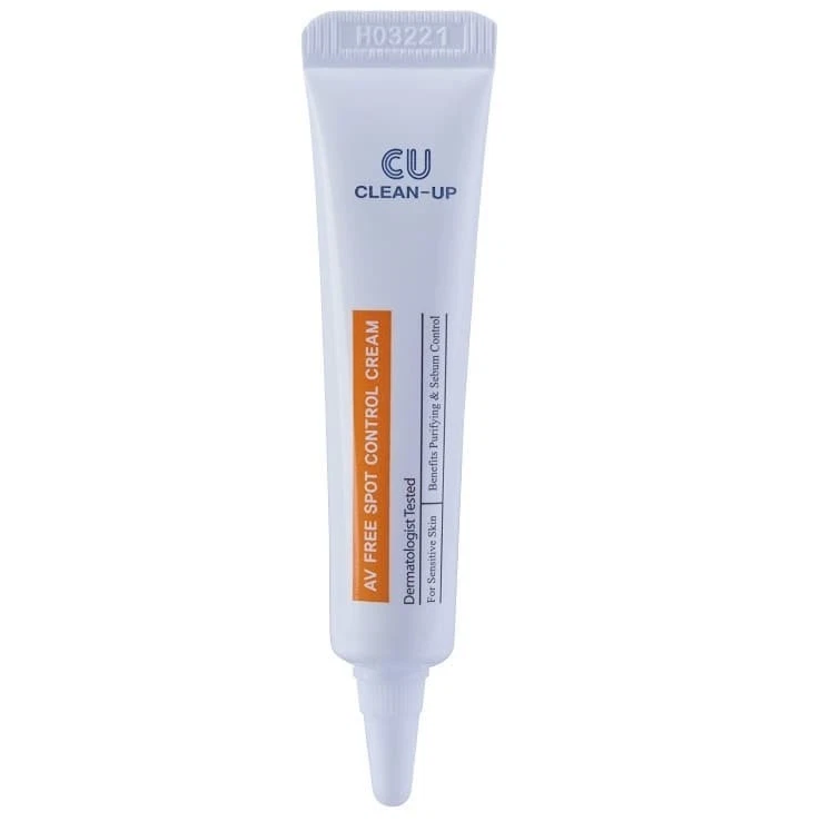 Точковий крем від запалень Cu skin Clean-Up AV Free Spot Control Cream, 10 мл