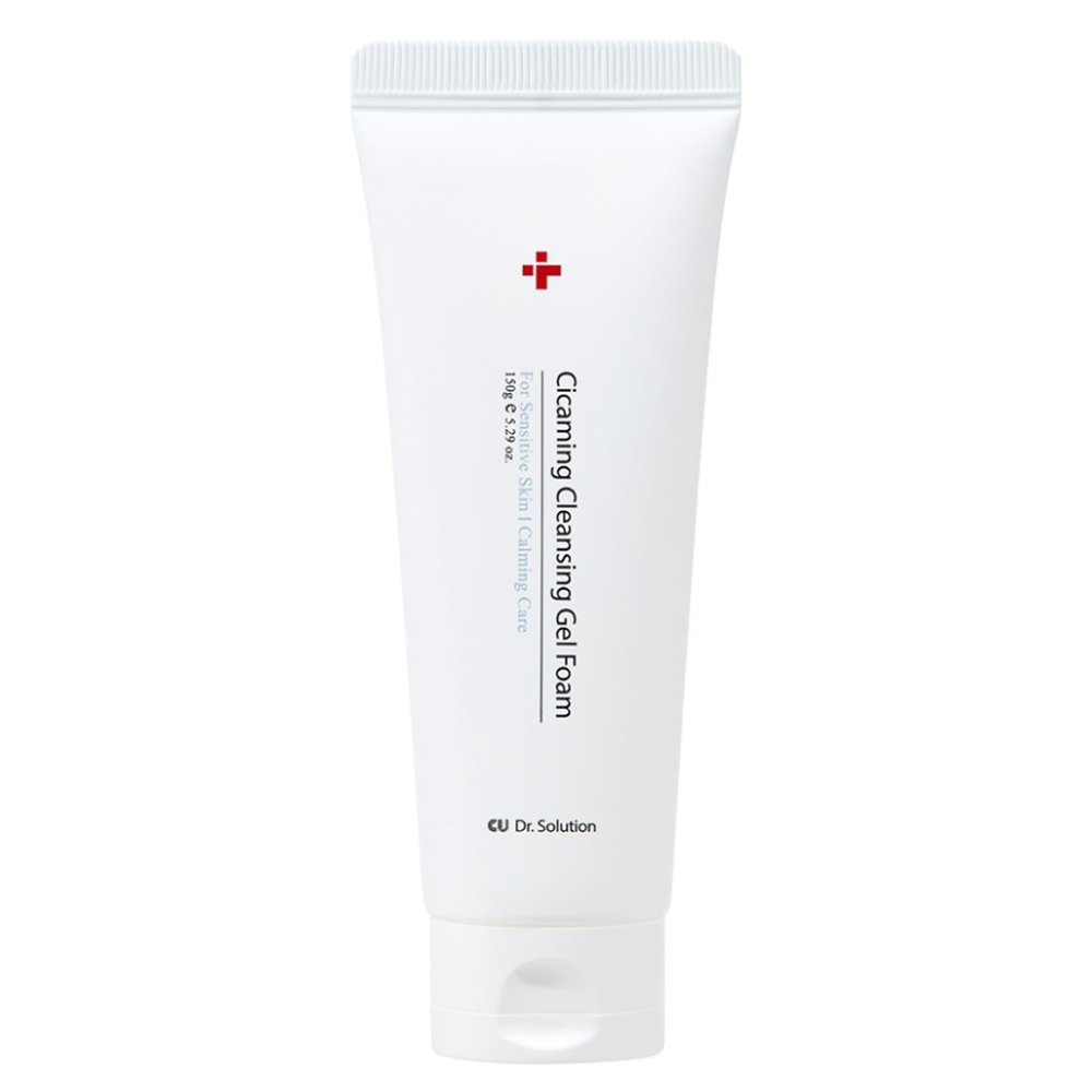 Очищуюча гель-пінка з центеллою CU SKIN Dr.Solution Cicaming Cleansing Gel Foam, 150 мл