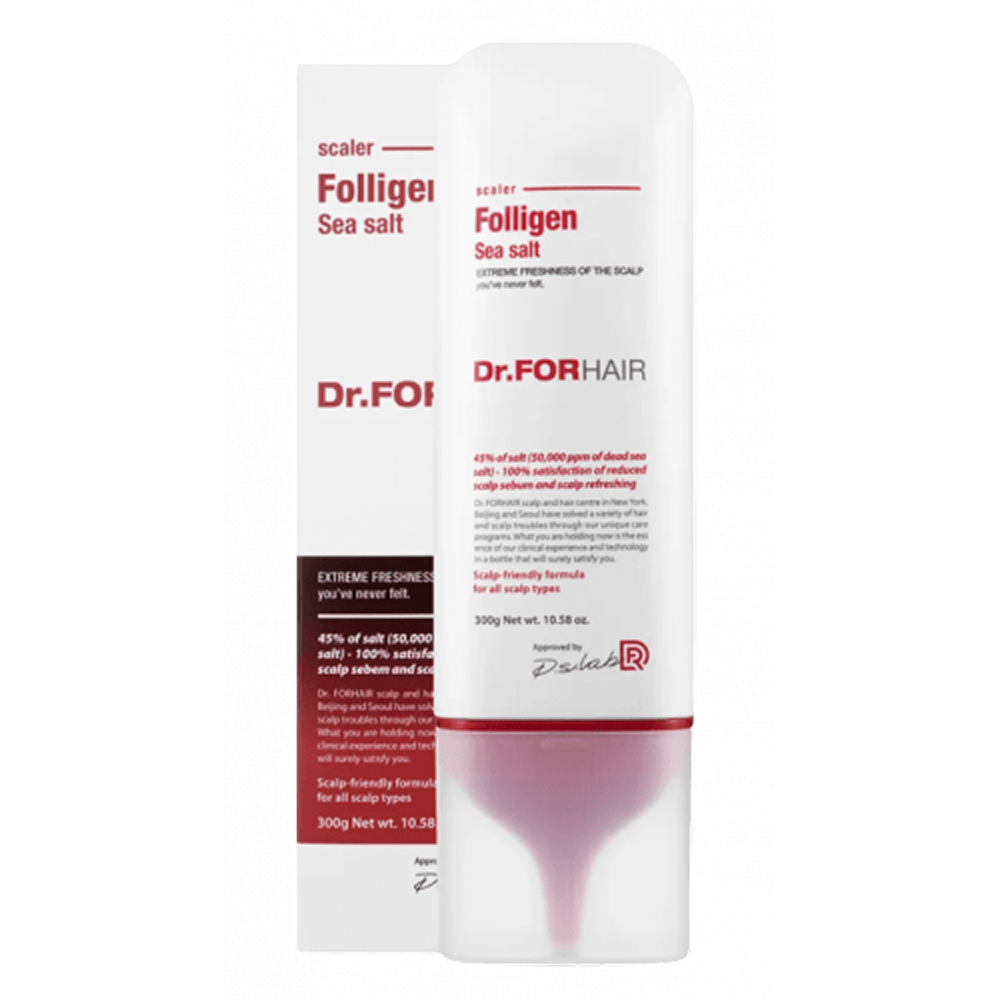 Пілінг для шкіри голови Dr.Forhair Sea Salt Scaler