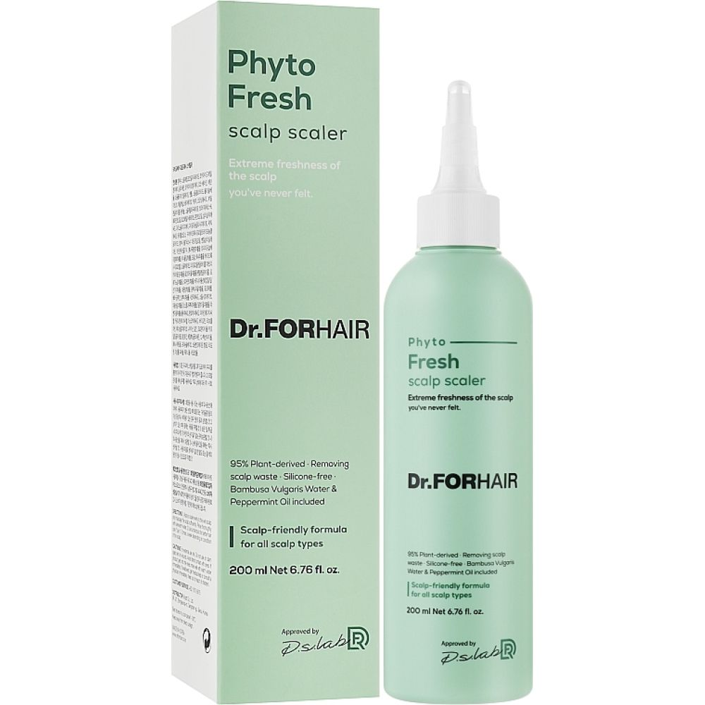 Маска-пілінг для очищення шкіри голови Dr.Forhair Phyto Fresh Scalp Scaler 200 мл