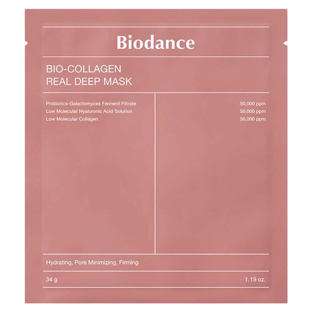 Колагенова гідрогелева маска для глибокого зволоження Biodance Bio-Collagen Real Deep Mask, 34 г