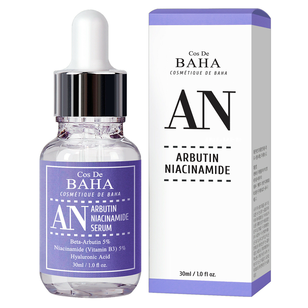 Сироватка проти пігментації з арбутином і ніацинамід Cos de Baha Arbutin 5% + Niacinamide 5% Serum 30 мл