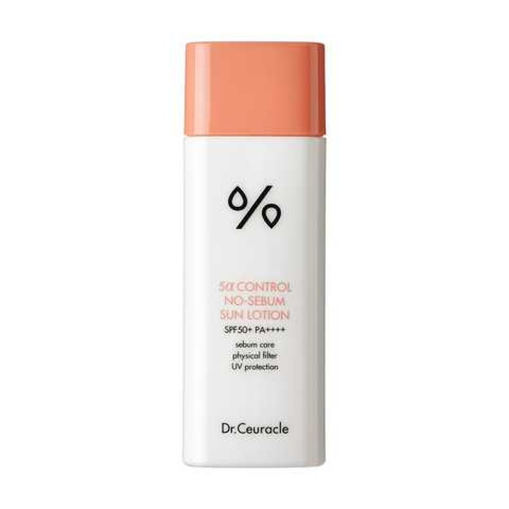 Себорегулюючий сонцезахисний лосьйон Dr. Ceuracle 
5α Control No Sebum Sun Lotion SPF 50 PA ++++ 50 мл