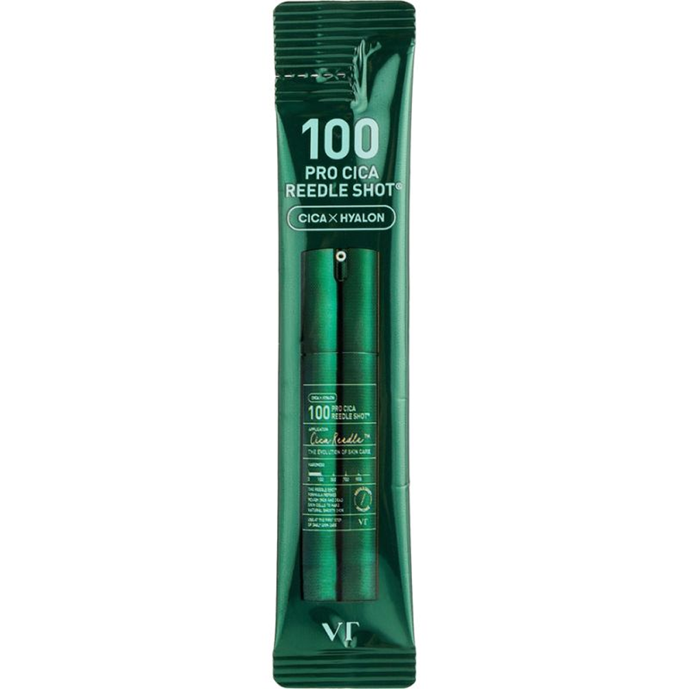 Бустер-сироватка з мікроголками для чутливої шкіри (стік) VT Cosmetics Pro Cica Reedle Shot 100, 2 мл