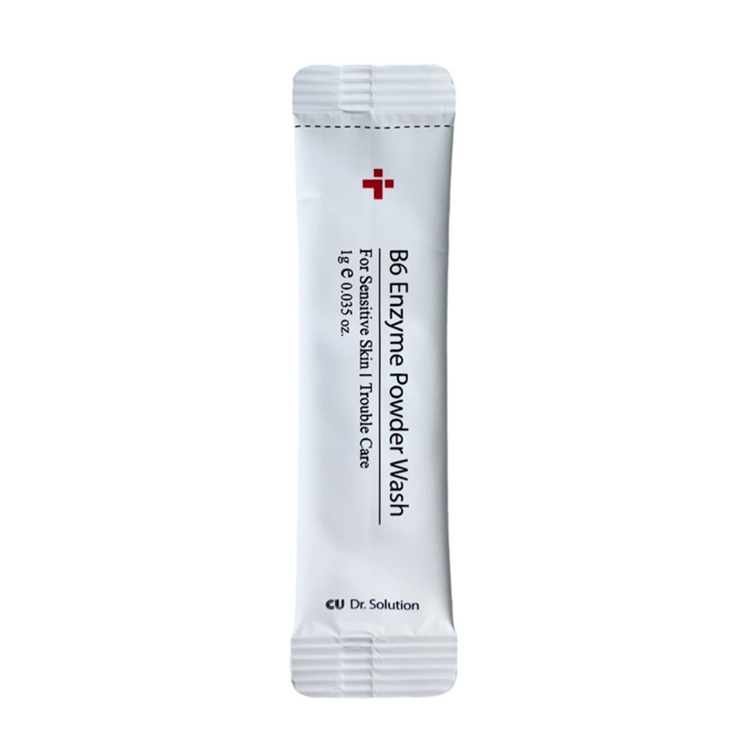 Ензимна пудра у формі стіку-саше з піридоксином 
та каламіном CU SKIN Dr.Solution B6 Enzyme 
Powder Wash Sachet 1шт*1г
