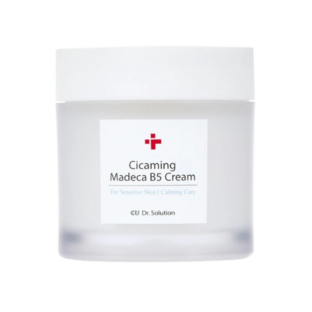 Заспокійливий крем з центеллою і пантенолом 
CuSkin Dr.Solution Cicaming B5 Madeca Cream, 70 мл