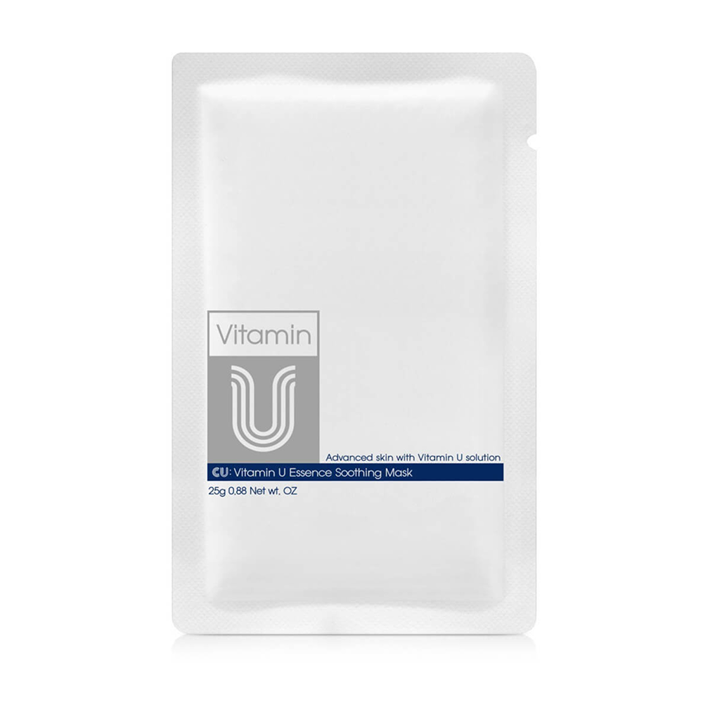 Відновлювальна маска з вітаміном U CuSkin Vitamin U Essence Soothing Mask, 25 г