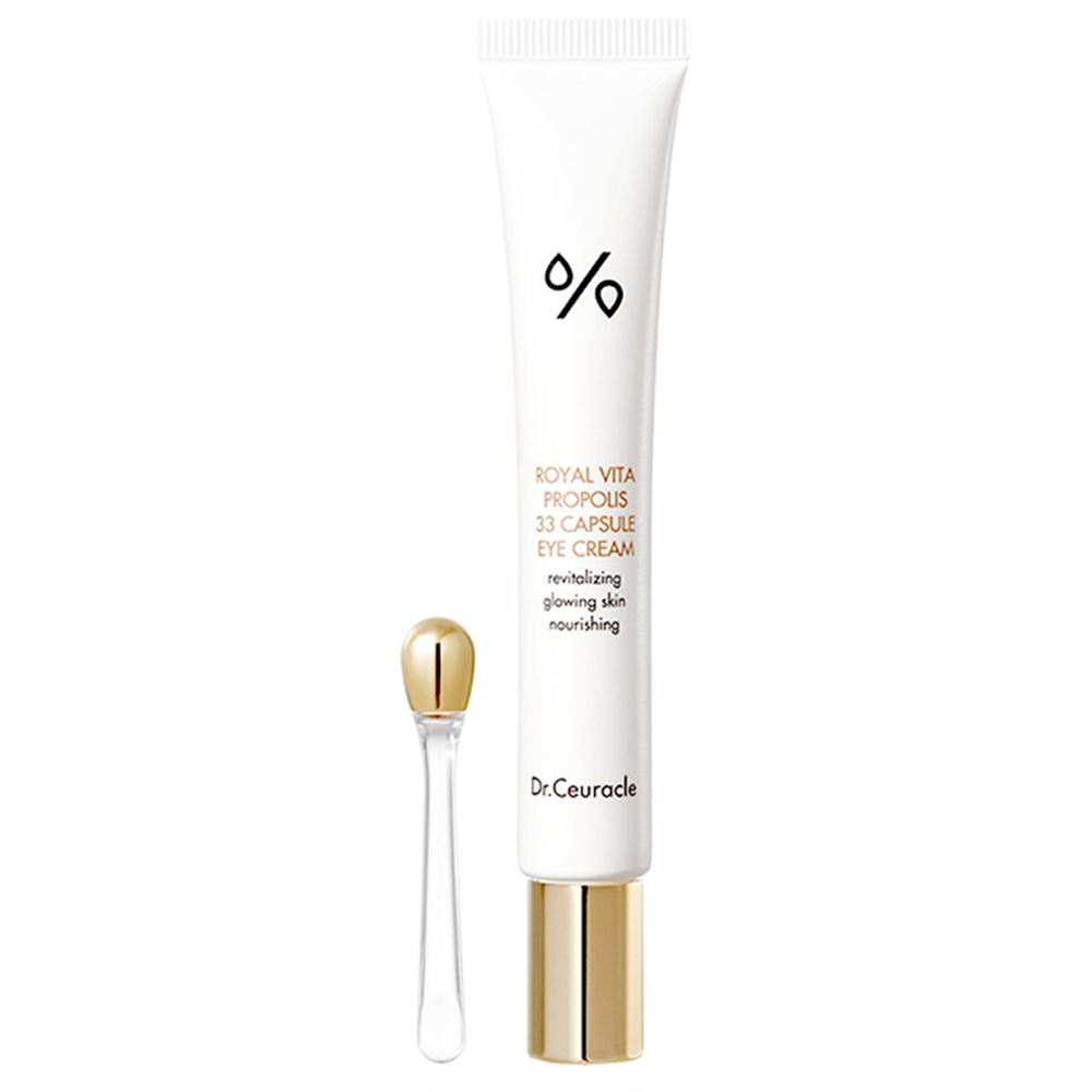 Крем під очі з екстрактом прополісу Dr.Ceuracle Royal 
Vita Propolis 33 Capsule Eye Cream 20 мл