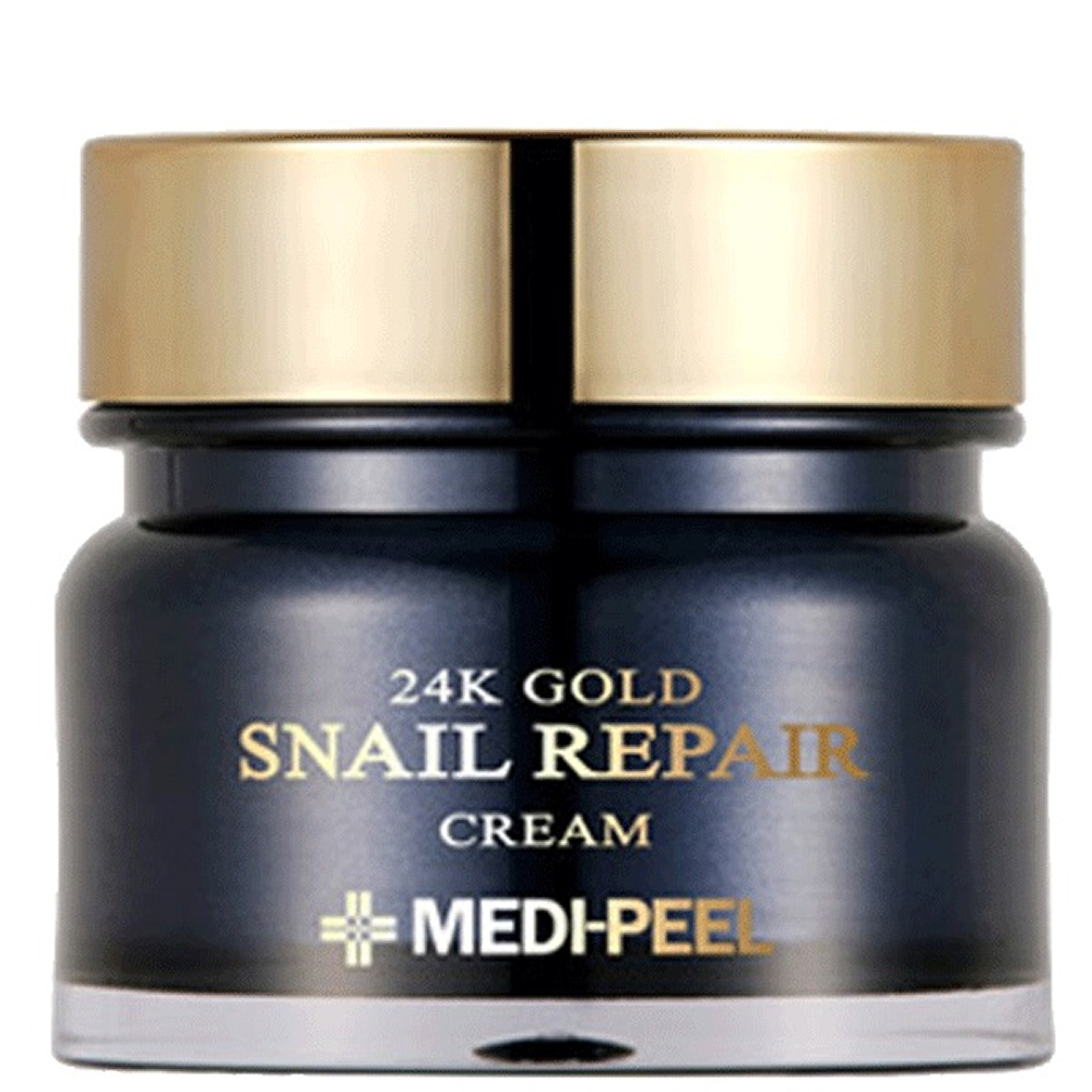 Крем для обличчя із колоїдним золотом і муцином равлика Medi-Peel  24K Gold Snail Repair Cream 50 мл