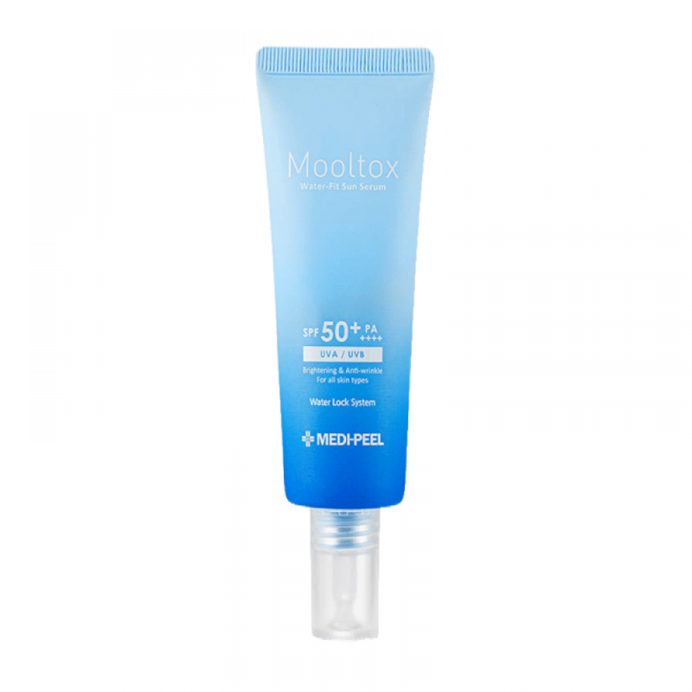 Сонцезахисна сироватка для обличчя Medi-Peel Aqua Mooltox Water-Fit Sun Serum SPF 50+++, 50 мл