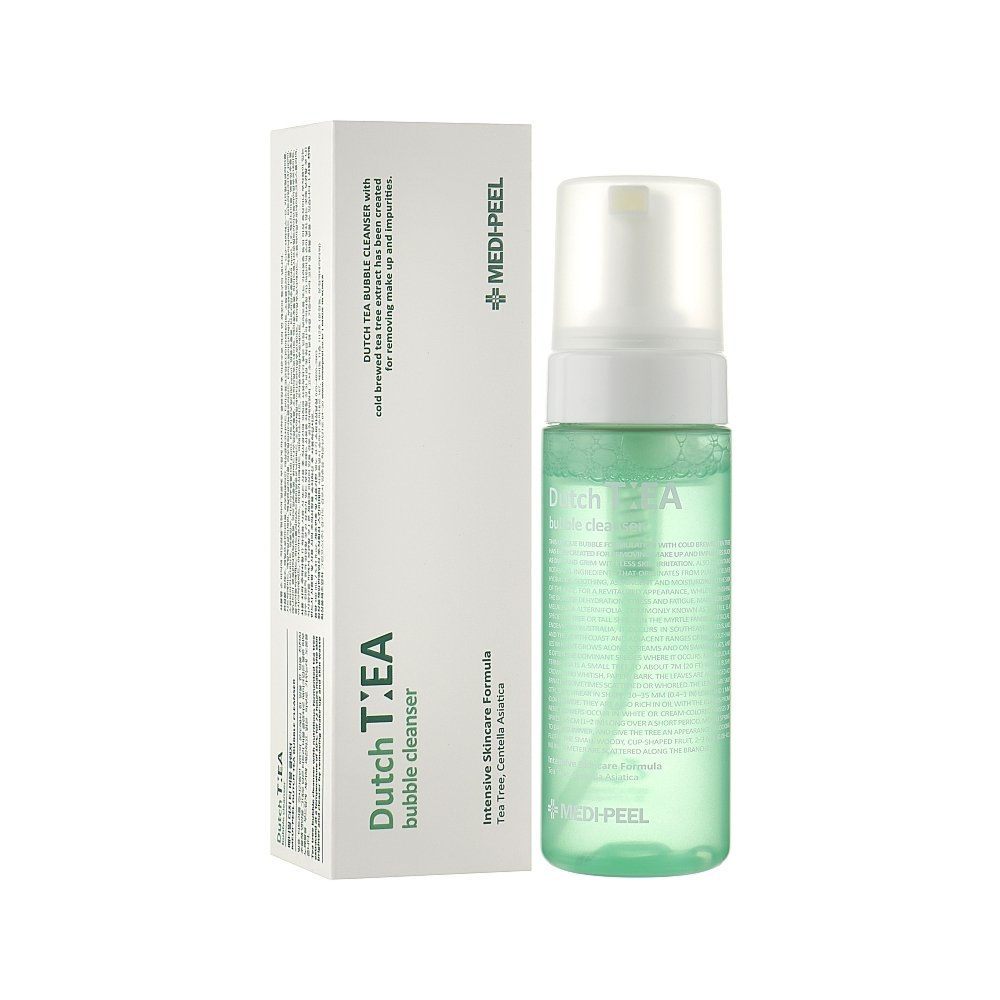 Пінка-мус для обличчя з чайним деревом Medi-Peel Dutch Tea Bubble Cleanser 160 мл