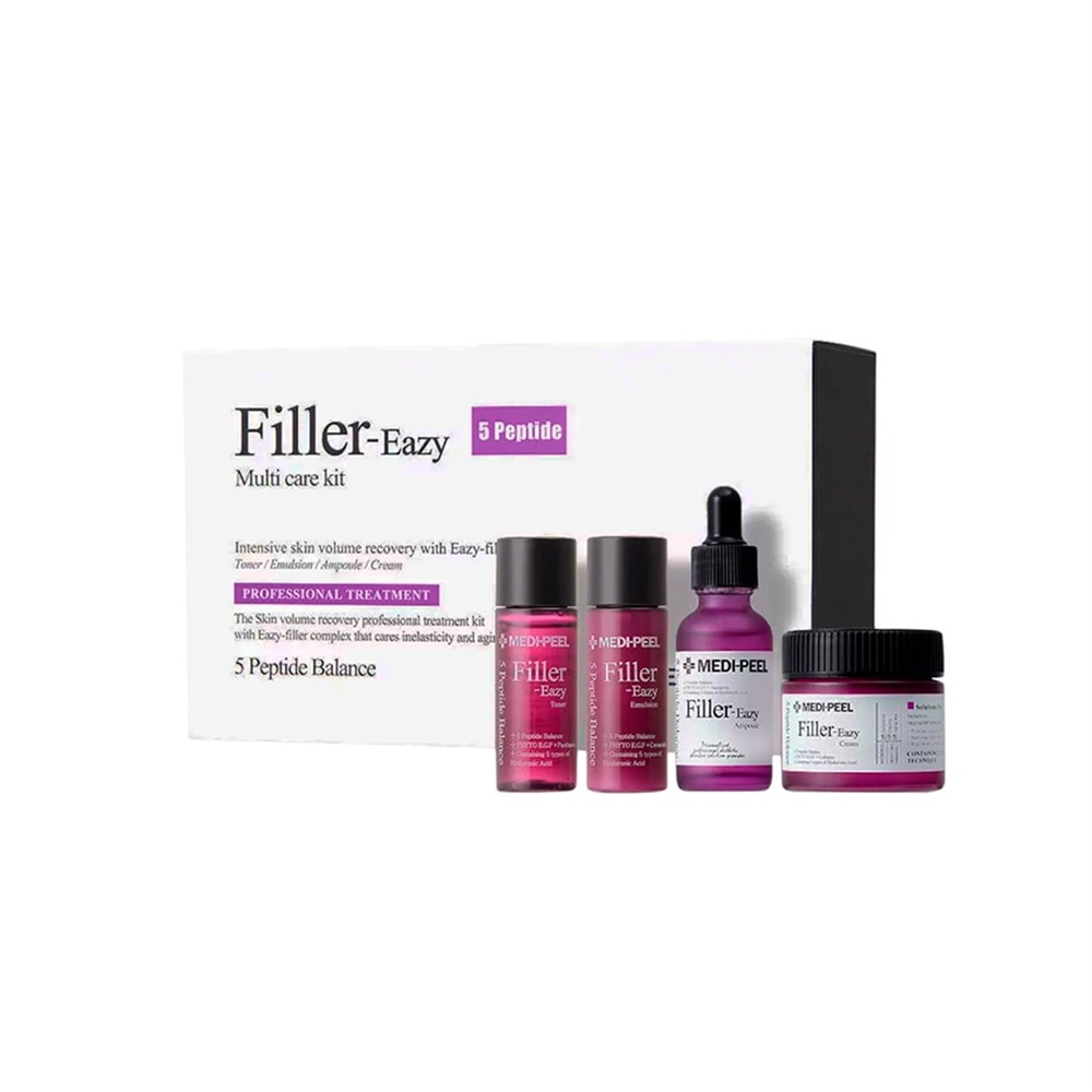 Антивіковий набір для пружності шкіри обличчя з пептидами Medi-Peel Filler-Eazy 5 Peptide Multi Care Kit