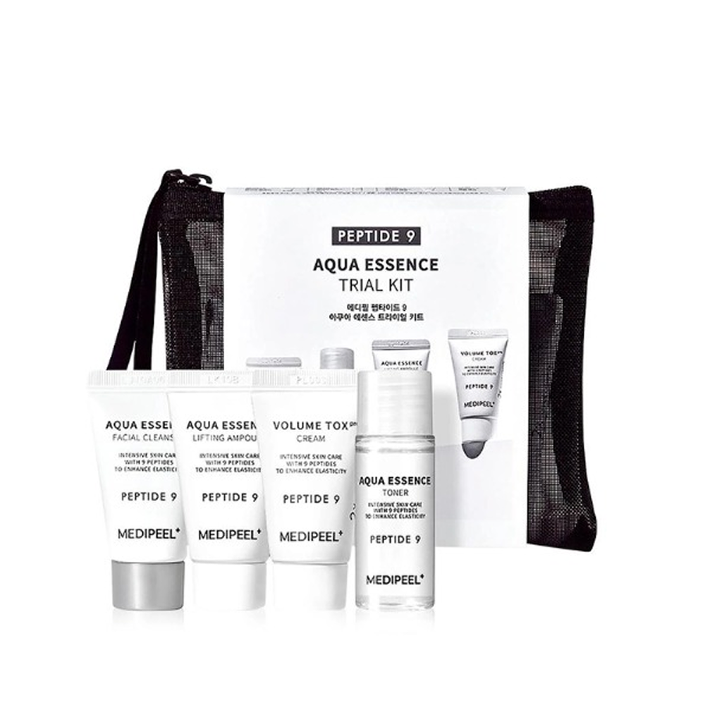 Набір мініатюр для обличчя з комплексом пептидів Medi-Peel Peptide 9 Aqua Essence Trial Kit