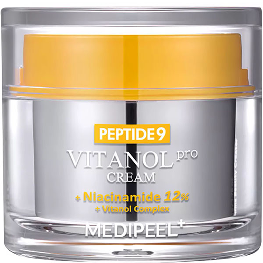 Крем для обличчя з пептидами та комплексом вітанолу Medi-Peel Peptide 9 Vitanol Cream Pro 50 г