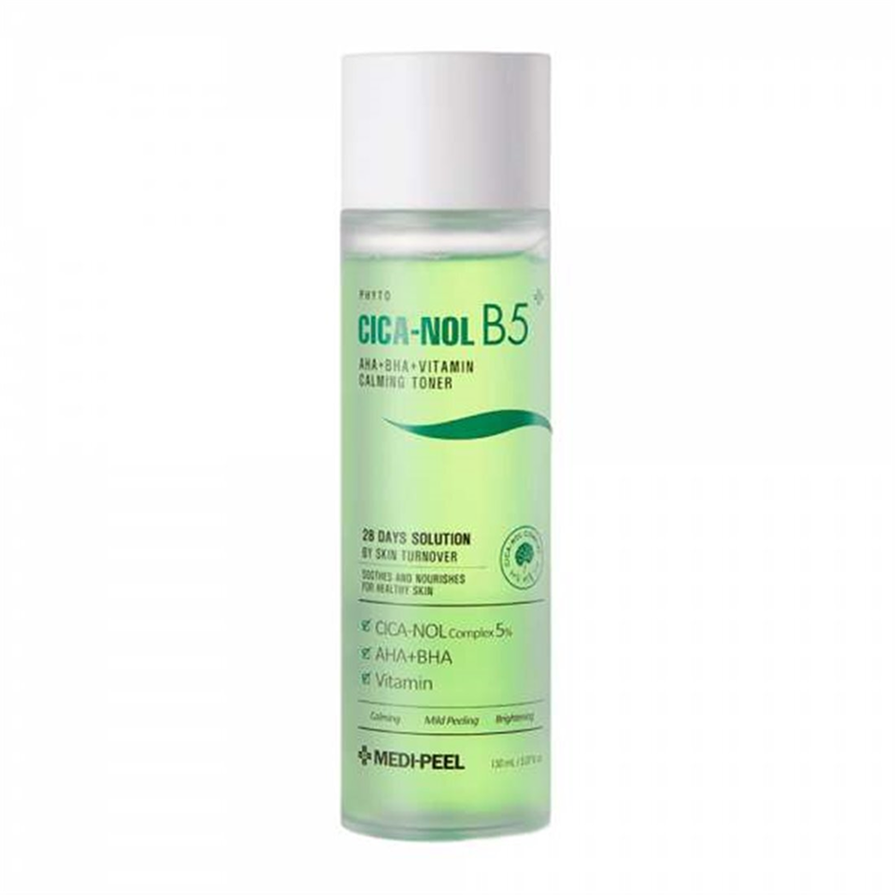 Тонер відновлювальний з кислотами Medi-Peel Phyto Cica-Nol B5 AHA BHA Vitamin Calming Toner 150 мл