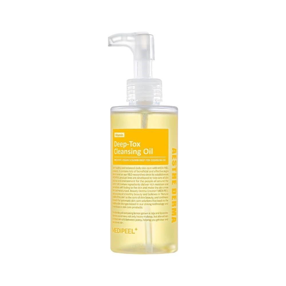 Вітамінна гідрофільна олія з ліпосомами Medi-Peel Vegan Vitamin Deep-Tox Cleansing Oil 200 мл