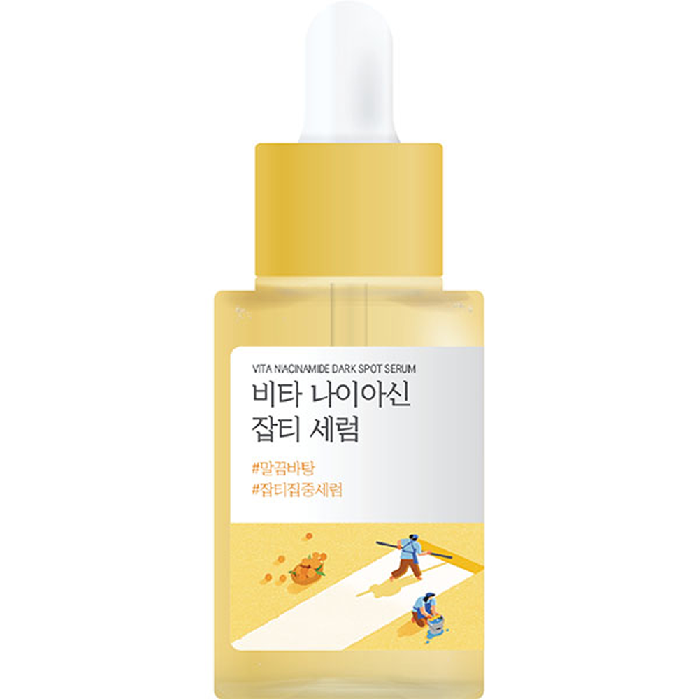 Освітлювальна сироватка з вітаміном C та ніацинамідом ROUND LAB Vita Niacinamide Dark Spot Serum 30 мл